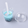 Openable Acrylic Bottle Big Pendants X-CRES-T018-001C-3
