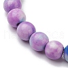 5 Pcs Synthetic Ocean White Jade & Synthetic Turquoise Stretch Bracelets Sets for Women BJEW-JB11015-6
