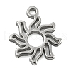 Non-Tarnish Laser Cut 304 Stainless Steel Charms STAS-G323-01P-1