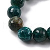 Natural Dragon Veins Agate(Dyed & Heated) Beads Strands G-K390-A04-01-3