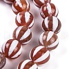 Tibetan Style dZi Beads Strands G-C133-A05-03-4