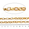 304 Stainless Steel Textured Rolo Chains STAS-P386-09G-2