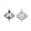Alloy Enamel Chandelier Component Links ENAM-EA9734Y-3-2