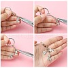 DIY Baby Theme Keychain Making Kit DIY-CJ0002-25-4