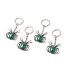 Spider Gemstone Pendant Keychain KEYC-C015-01-2