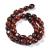 Natural Mahogany Obsidian Beads Strands G-C038-02I-3