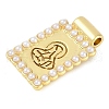 Rack Plating Brass Pendants KK-P287-45B-G-2