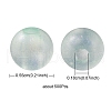 Rainbow Iridescent Plating Acrylic Beads MACR-YW0002-19A-4