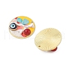 Rack Plating Alloy Enamel Pendants FIND-Z062-01G-3