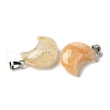 Natural Yellow Hematoid Quartz Pendants G-H035-01P-04-2