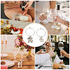 48Pcs 24 Style 12 Constellations Alloy Wine Glass Charms with Rhinestone AJEW-TAC00002-31