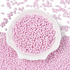 Opaque Colours Luster Glass Seed Beads SEED-T006-02F-1