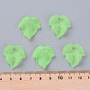 Autumn Theme Transparent Frosted Acrylic Pendants PAF002Y-28-5
