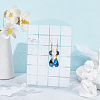 Arch Shaped Acrylic 48-Hole Earring Display Stands EDIS-WH0016-058B-4