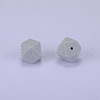 Hexagonal Silicone Focal Beads SI-JX0020A-83-1