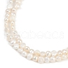 Natural Cultured Freshwater Pearl Beads Strands PEAR-P064-19G-06A-4