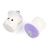 Opaque Resin Pendants CRES-U003-01D-2