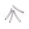 Tarnish Resistant 304 Stainless Steel Tube Beads X-STAS-F174-17P-A-1