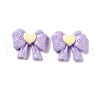 Bowknot Opaque Resin Cabochons RESI-G041-C01-2