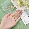 CHGCRAFT 16Pcs 2 Colors 201 Stainless Steel Pendants STAS-CA0001-52-3