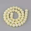 Synthetic Crackle Quartz Beads Strands GLAA-S134-6mm-06-4