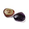 7 Chakra Natural Gemstone Ornaments G-P537-01B-2