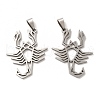Non-Tarnish 201 Stainless Steel Pendants STAS-K251-034P-1