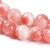 Natural Yellow Jade Beads Strands G-B128-A01-04-4