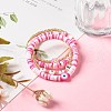 Handmade Polymer Clay Heishi Beads Stretch Bracelets Set BJEW-JB07406-03-6