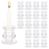 Glass Candle Holders AJEW-WH0270-124-1