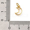 925 Sterling Silver Moon Outline Charms STER-G043-02B-G-3