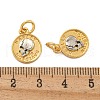 Long-Lasting Plated Brass Pendants KK-K387-06C-G-3