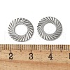 201 Stainless Steel Pendants STAS-I330-001P-3
