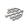 304 Stainless Steel Pendants STAS-K298-01P-2