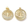Rack Plating Brass Pendants KK-R146-07G-1