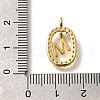 Brass Micro Pave Cubic Zirconia Pendants ZIRC-P123-01G-M01-3