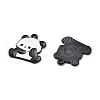 Panda Theme Alloy Enamel Pendants ENAM-F150-01-2