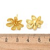 Brass Stud Earrings EJEW-Q015-06G-3