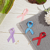 Gorgecraft Polyester Brooch AJEW-GF0002-01A-6