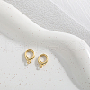 Beebeecraft 2Pcs 925 Sterling Silver Spring Gate Rings STER-BBC0006-97B-4