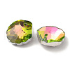 Electroplate Glass Pendants GLAA-A008-06E-3