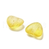 Frosted Transparent Acrylic Beads OACR-F013-09-2