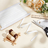 10M Nylon Ribbon for Bra Strap Making OCOR-WH0078-273A-4