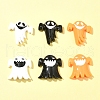 6Pcs 6 Styles Halloween Opaque Resin Decoden Cabochons CRES-FS0001-67-7