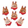 Christmas Theme Printing Acrylic Pendants BACR-N002-01K-1