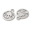 Non-Tarnish 304 Stainless Steel Charms STAS-L020-001P-2