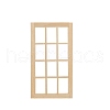 Wooden Window Miniature Ornaments PW-WG3E878-05-1
