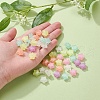 200Pcs Luminous Acrylic Beads TACR-YW0001-24-8