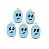 Alloy Enamel Pendants ENAM-S130-21C-1