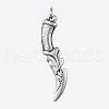 304 Stainless Steel Pendants STAS-G175-10AS-1